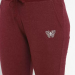 Women Maroon Capri