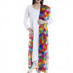 Women's Multicoloured Printed Chiffon Dupatta